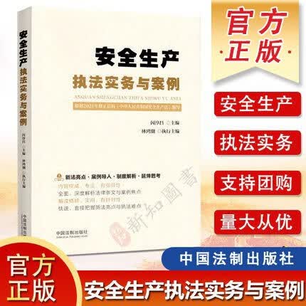 安全生产执法实务与案例 新版