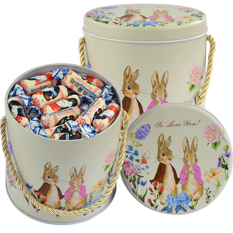 大白兔 奶糖礼盒装牛奶糖果礼盒送朋友同学儿童节礼物糖果礼盒 【混合口味】兔子盒170g约30颗