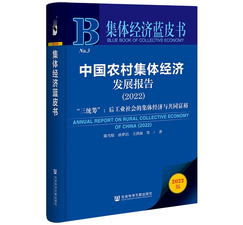 集体经济蓝皮书:中国农村集体经济发展报告