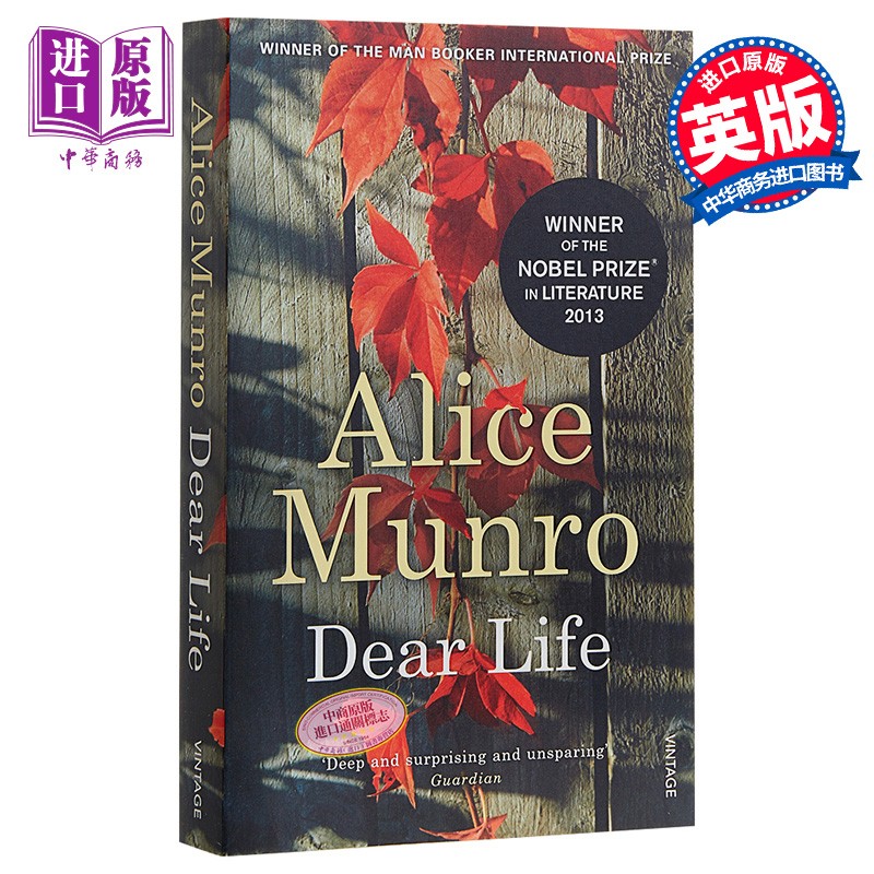 亲爱的生活 英文原版 dear life  alice munro 爱丽丝 门罗 诺贝尔