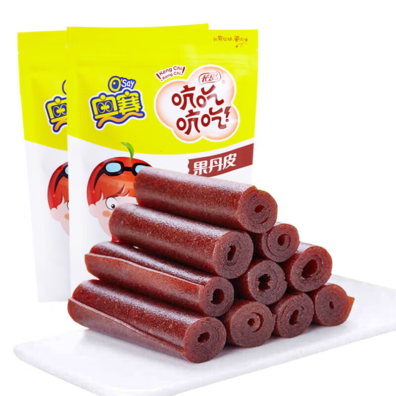 奥赛果丹皮零食蜜饯果干山楂独立小包装 200g*4袋