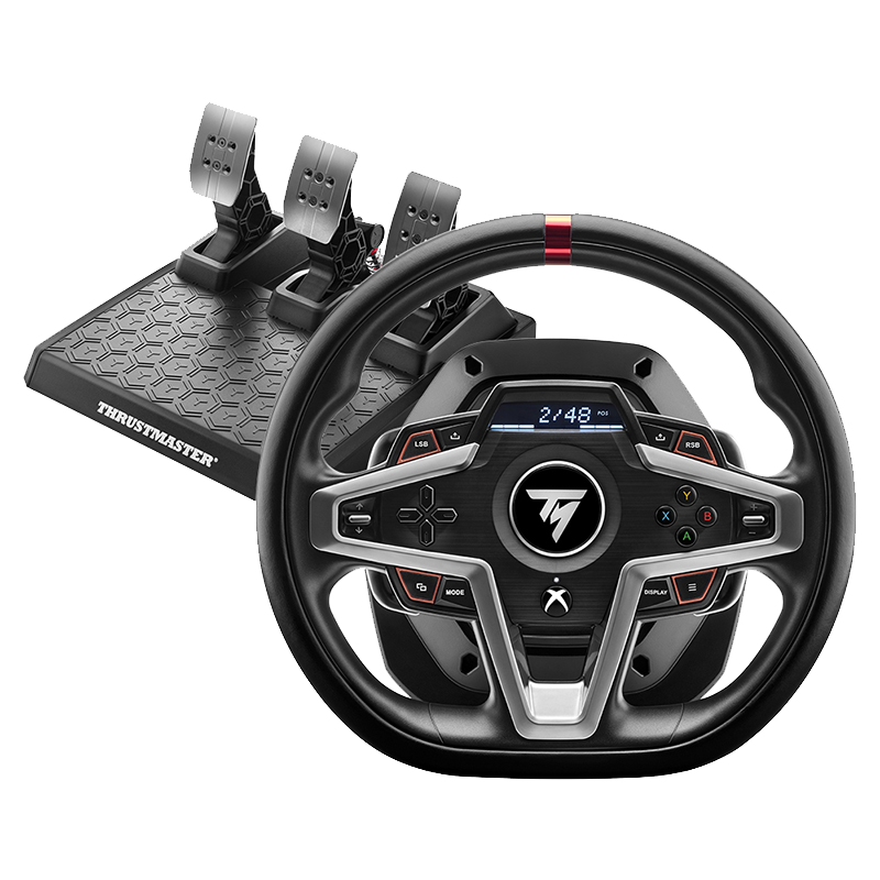 THRUSTMASTER 图马思特 T248X 力反馈 方向盘 黑色