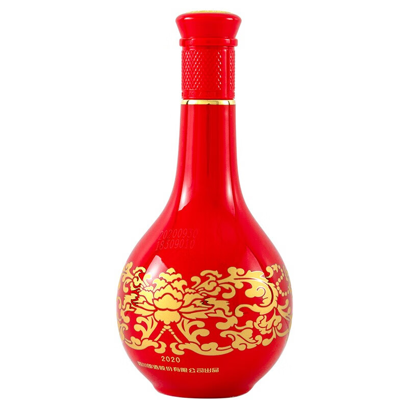 白酒　紅花郎 53% 500ml 在庫僅少】 白酒 紅花郎酒（53度）500ml : 中国超級市場