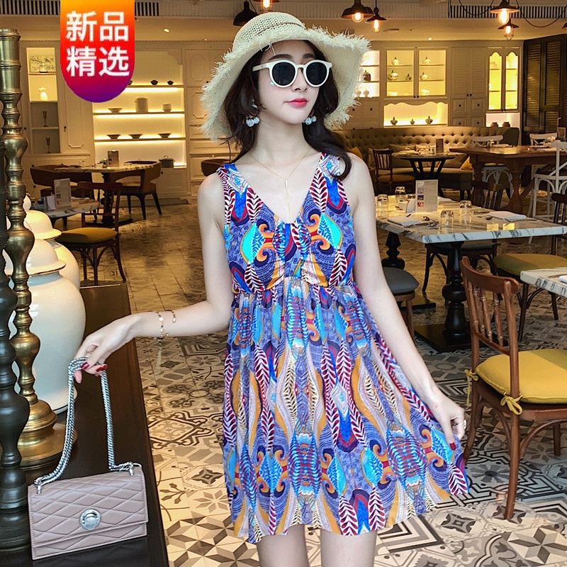 高品质泳衣女 连体裙式泳衣女泳装保守显瘦游泳衣加大码时尚花色温泉沙滩游泳衣宝蓝xl 建议110 125斤 165 3评论 65元 100元券 高品质泳衣女 21新款连体裙式泳衣女泳装保守显瘦游泳衣加大码时尚花色温泉沙滩游泳衣紫色4xl 建议155 170