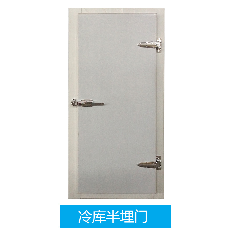 厂家定制冻库门冷库门半埋门全埋门双开电动推拉平移门铝合金不锈钢