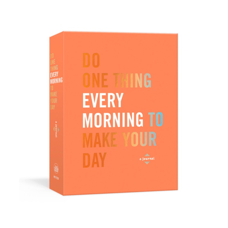预订英文原版 do one thing every morning to make your day