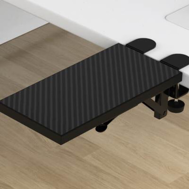 创京懿选电脑手托架子护腕托胳膊手臂支架键盘手肘支撑托板 黑色碳