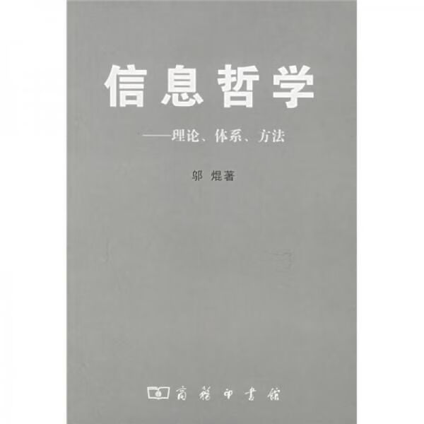 信息哲学：理论、体系、方法