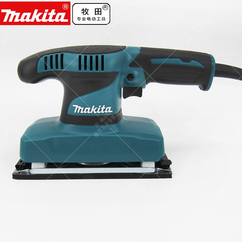 日本makita牧田1/2寸方型砂光机电动砂纸打磨机木工木材打磨家具抛光