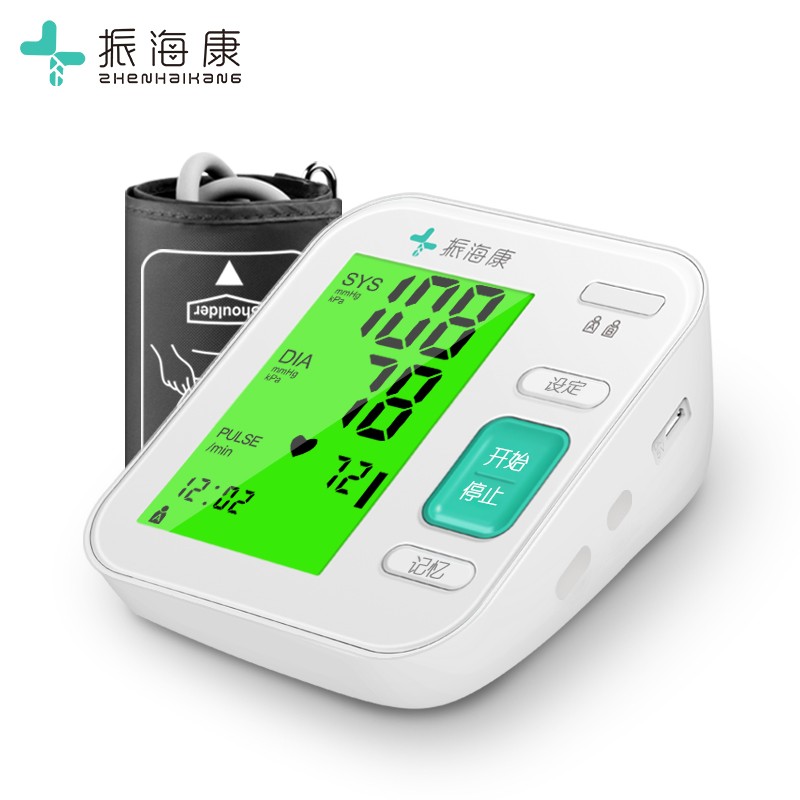 振海康血压计：高精准度，稳定性、易使用性和友好的客户支持