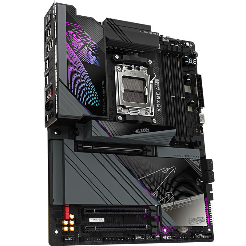 技嘉(GIGABYTE)新品X870E AORUS MASTER/X870 GAMING X WIFI7 主板DDR5支持AMD CPU AM5 7800X3D/9700X/9900X X870E AORUS MASTER超级雕