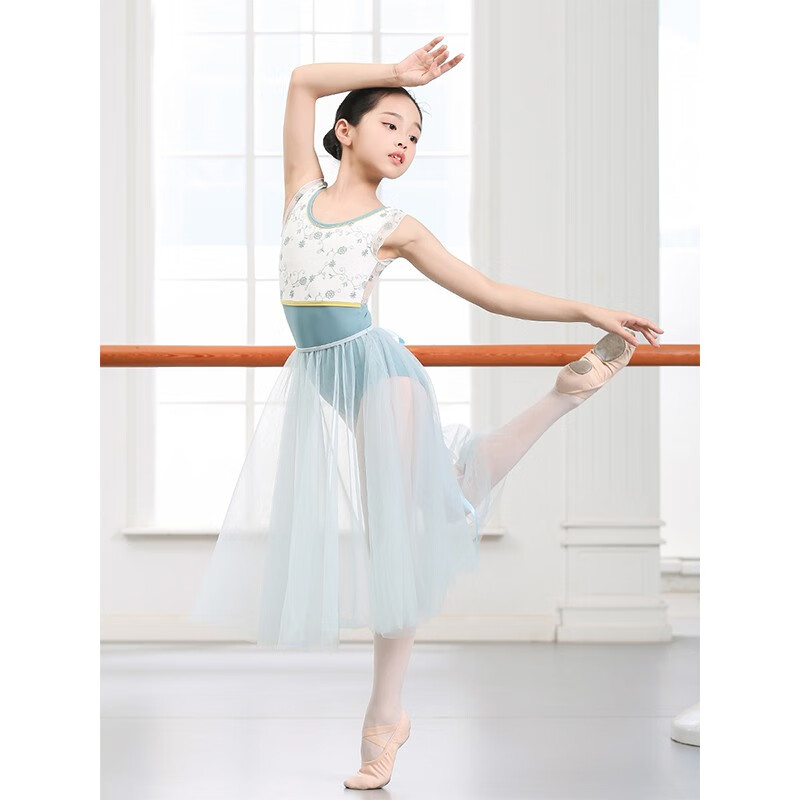 舞蹈小茉莉成人舞蹈服女芭蕾舞练功服短袖体操服连体服女童专业形体服