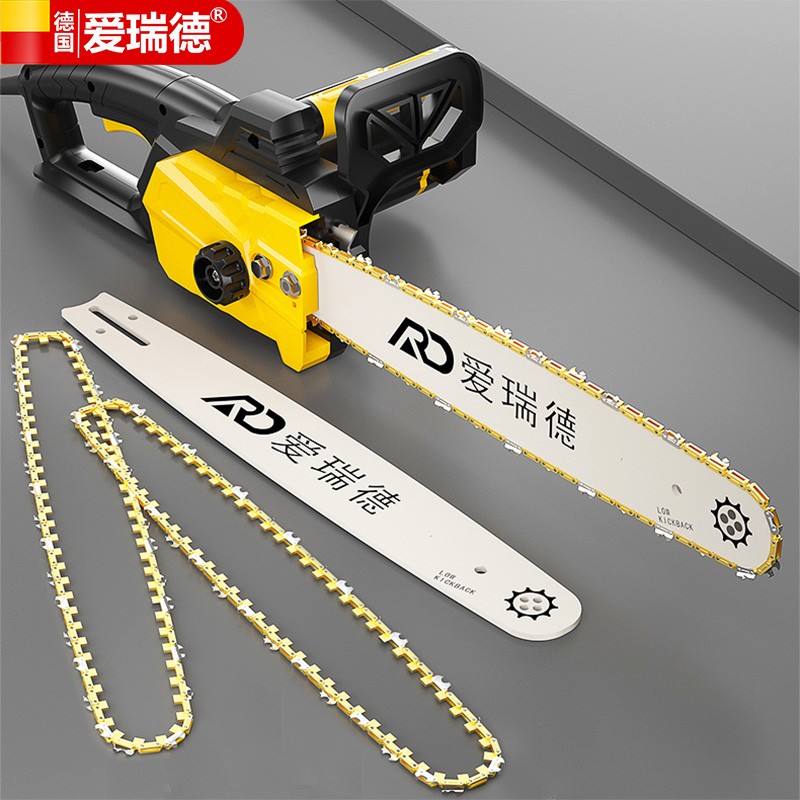 德国爱瑞德电锯家用电链锯伐木锯大功率木工切割机 电动工具 405-1