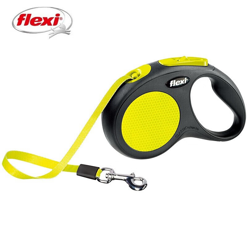 福莱希(flexi)土豪金plus自动伸缩遛狗绳牵引带牵引绳遛狗绳 土豪金