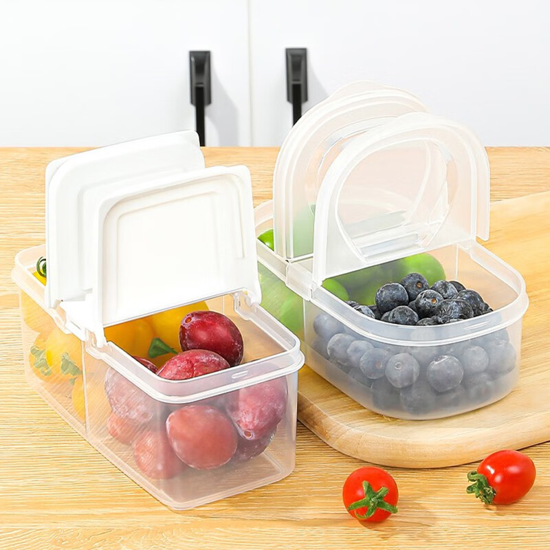 story)日本进口水果盒小学生儿童食品级分格便携外出春游保鲜便当野餐
