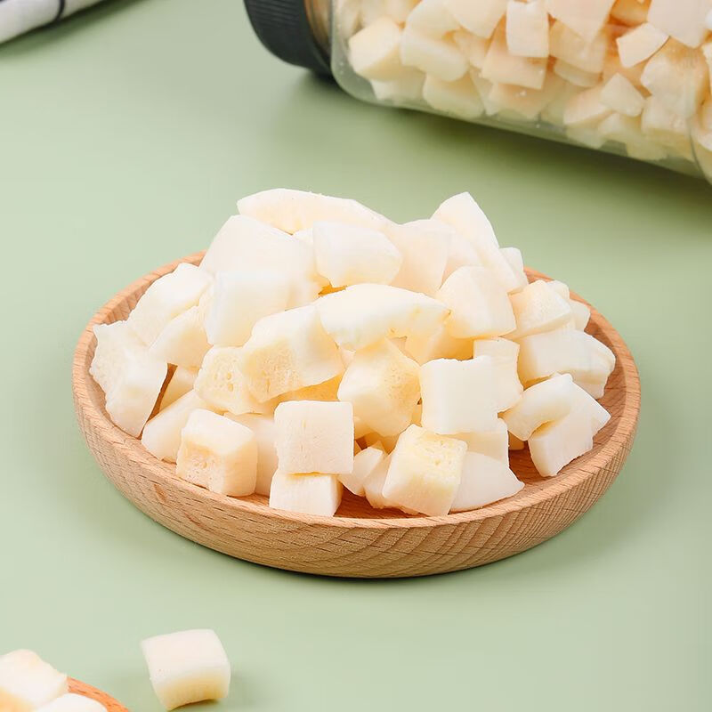 derenruyu烤椰块椰子脆块海南商用椰肉椰子脆片薄脆椰果干香脆休闲