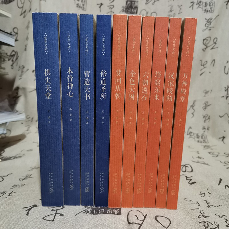 王南建筑史诗全10册读库出品包含营造天书拱尖天堂木骨禅心修道圣所梦回唐朝金色天国六朝遗石万神殿堂