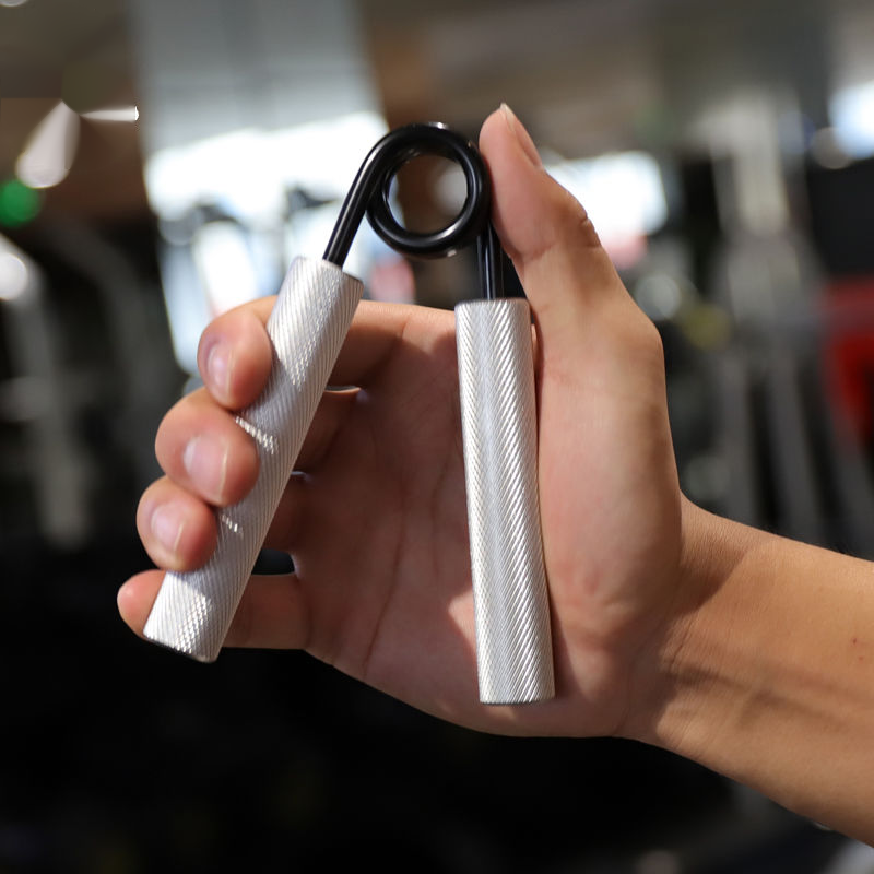 新品铝合金重型手指力量握力器a型握把康复训练臂肌康复男 150磅68