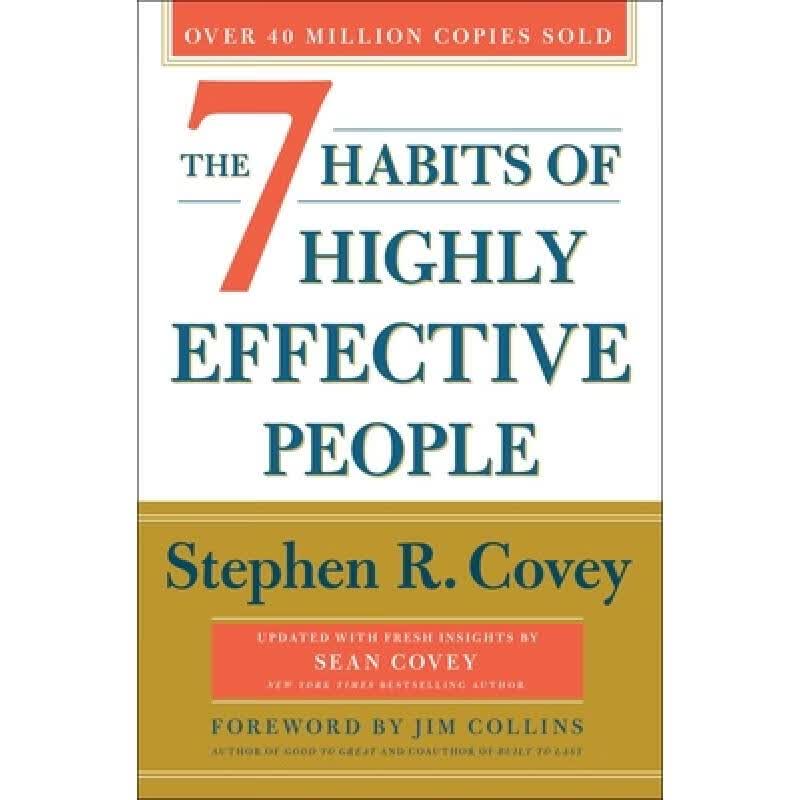 现货 高效能人士的7个习惯 The 7 Habits of Highly Effective People: 30th Anniversary Edition