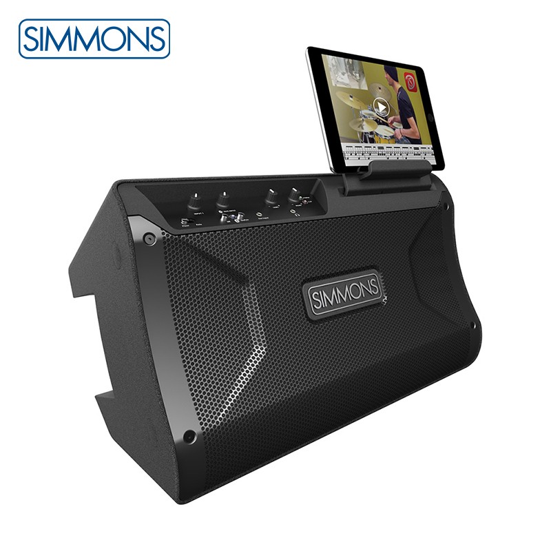 Simmons电子鼓音箱 架子鼓乐器键盘便携式电吉他蓝牙专用监听音响专业伴奏DA2108 DA2108蓝牙电鼓音箱（8寸）