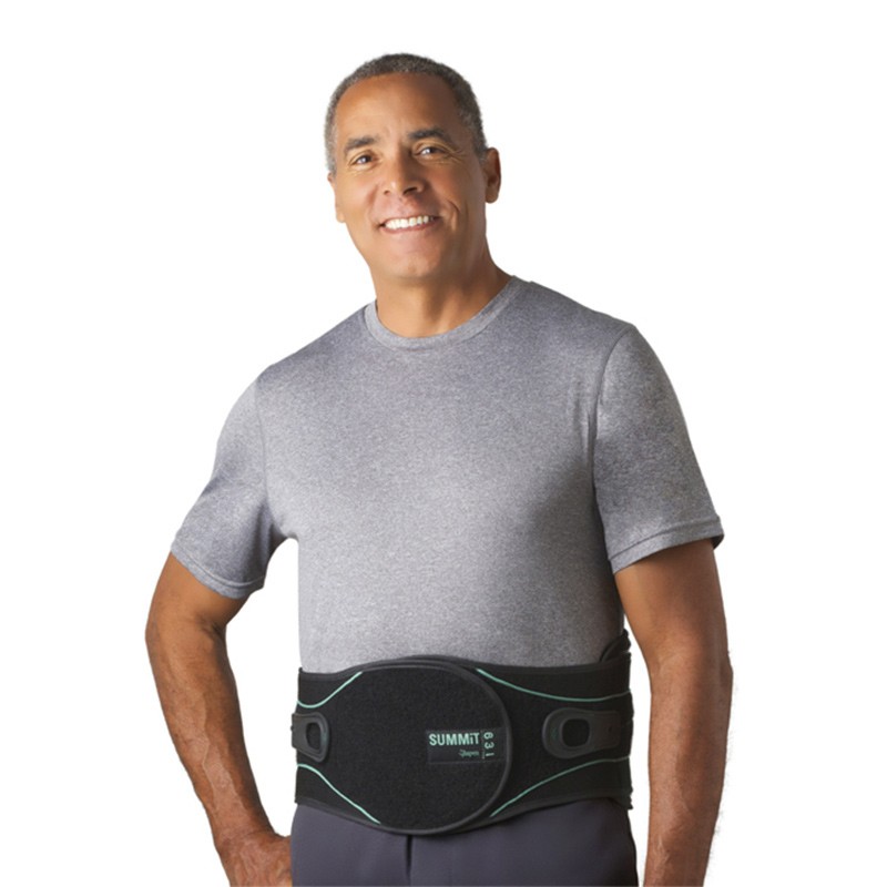 爱斯本 进口护腰带腰间盘突出腰椎固定器 医用腰托腰部支撑summit 631 均码 黑色