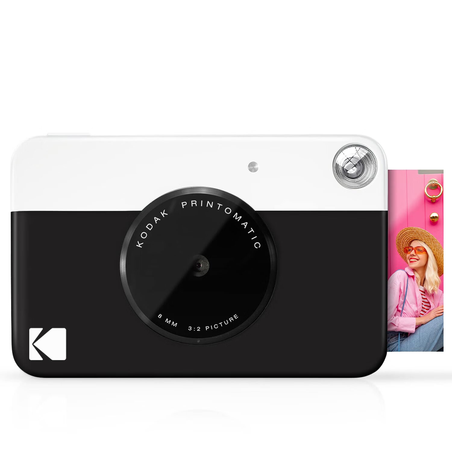 KODAK 柯达 即时数码相机 柯达 Printomatic 即时相机 黑色 包含相机机身和配件