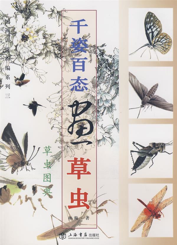 千姿百态画草虫【正版图书】