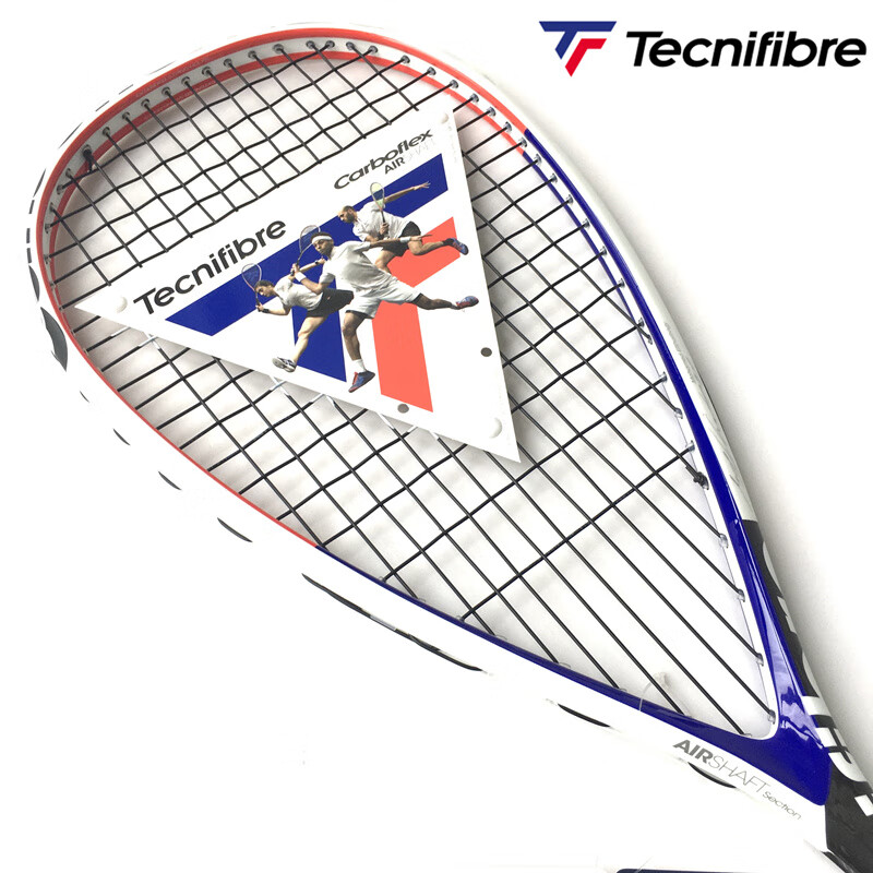 泰尼飞(tecnifibre)壁球拍全碳素碳纤维carboflex125airshaft130