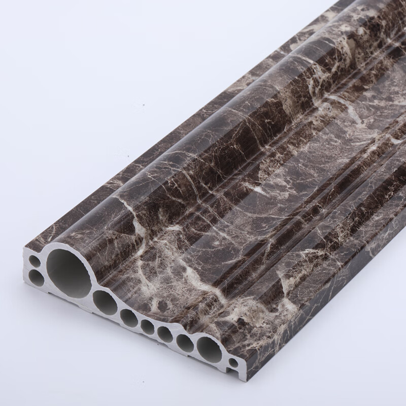 大理石门套包边 石塑电梯门套仿大理石线条边框电梯口包边套线石 咖啡