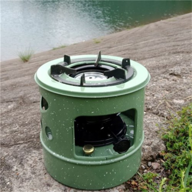 户外柴油气化炉柴油炉一休式炉灶子大容量煤油炉头便携野营炉自驾游
