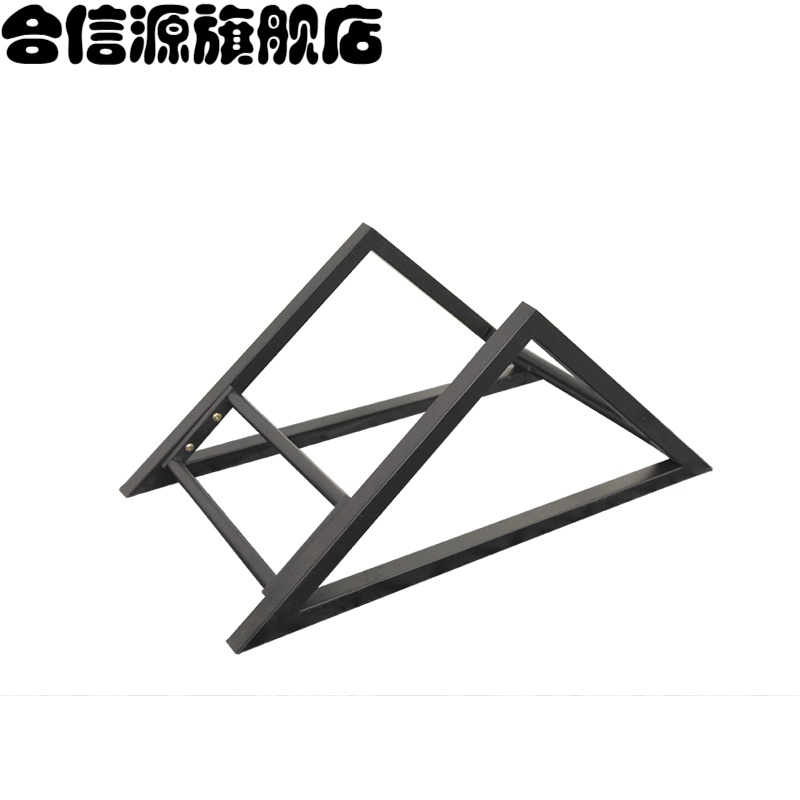 汽车轮胎架展架4s店配件货架汽配三角形轮胎轮毂展示架金属 黑色