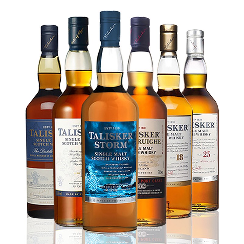 泰斯卡盛酩威 泰斯卡10年/风暴/de酒厂限定版苏格兰威士忌洋酒 年货