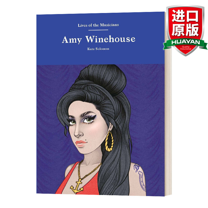 英文原版 艾米 怀恩豪斯 音乐家的生活系列 英文版 进口英语原版书籍