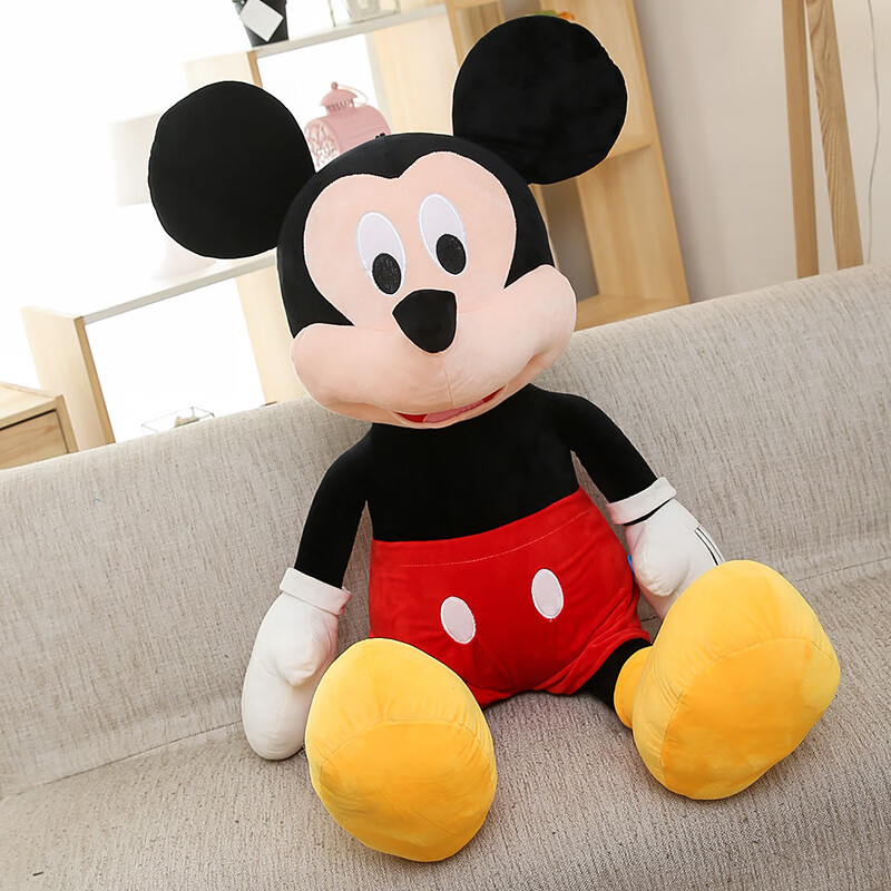 迪士尼(disney)毛绒玩具米奇公仔米妮布娃娃生日礼物米老鼠男孩女孩
