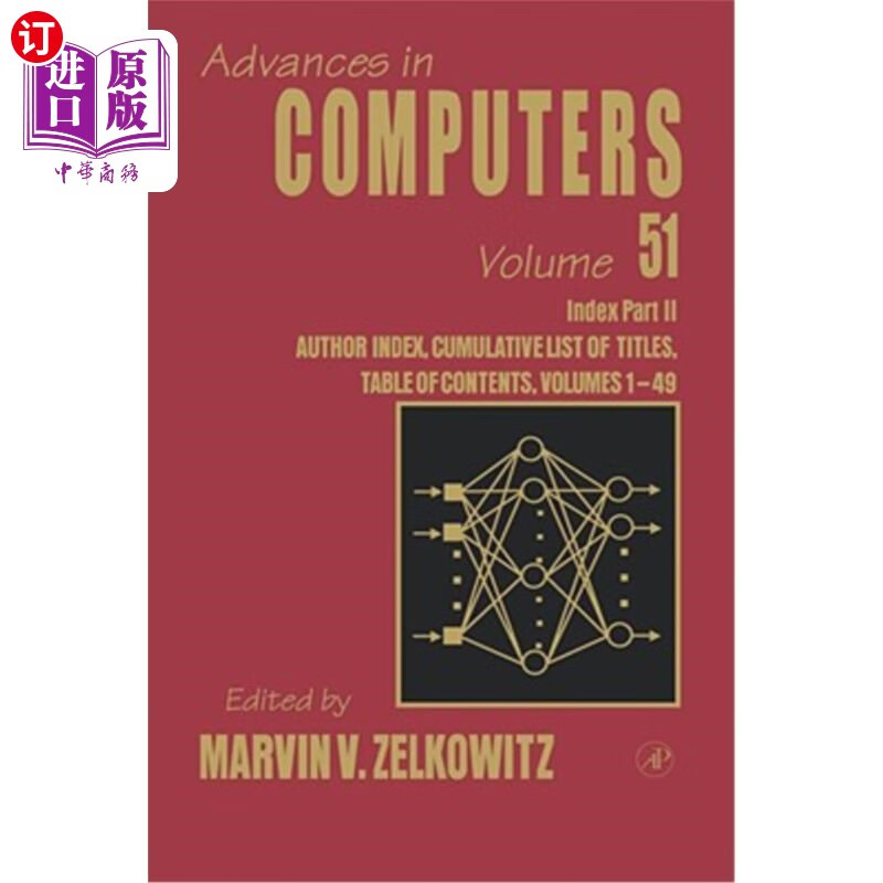 海外直订cumulative subject and author indexes for part ii