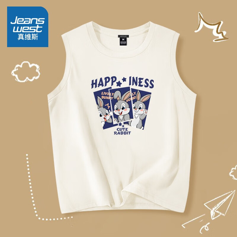 ���ڲ�������ά˹��JEANSWEST�����䱳��Ů���ɵ����ļ������������Ůװ2024�¿���ɿ��� ��ɫ ���������� 2XL