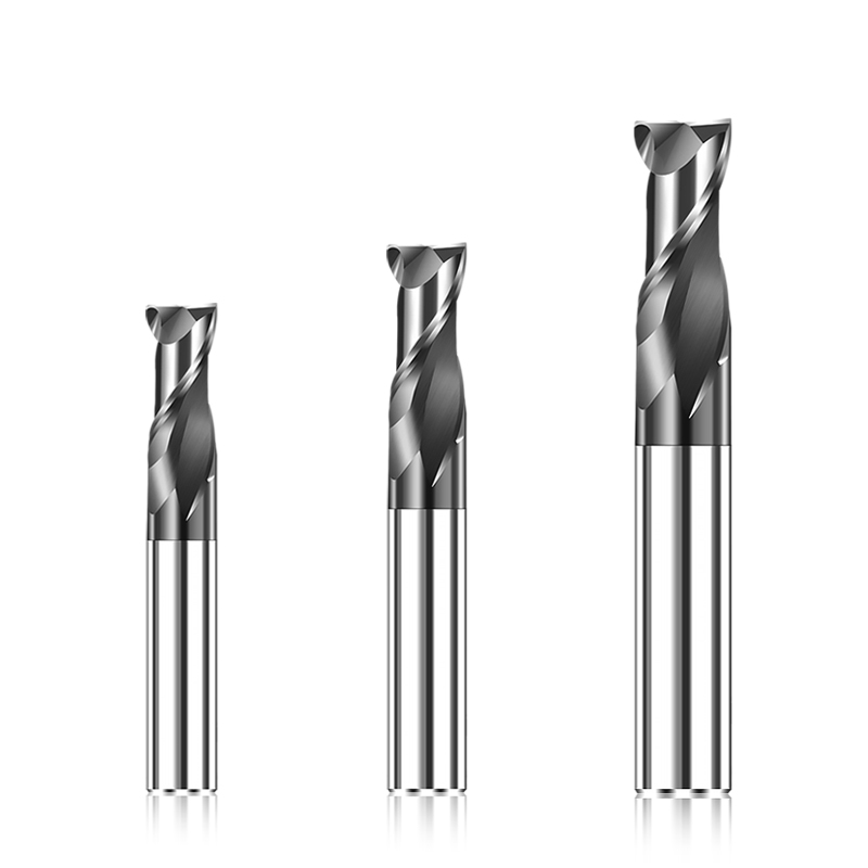 phylina铣刀钨钢铣刀55度2刃键槽铣刀钨钢刀硬质合金直柄数控铣刀55度