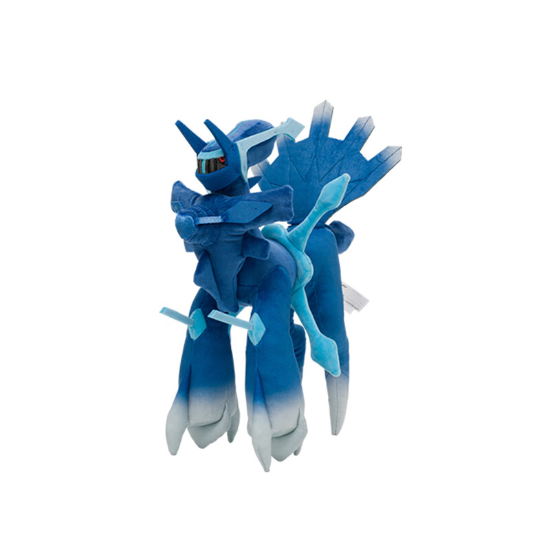 宝可梦毛绒玩具 帝牙卢卡帕路奇亚骑拉帝纳起源形态 子玩偶公仔 帝牙