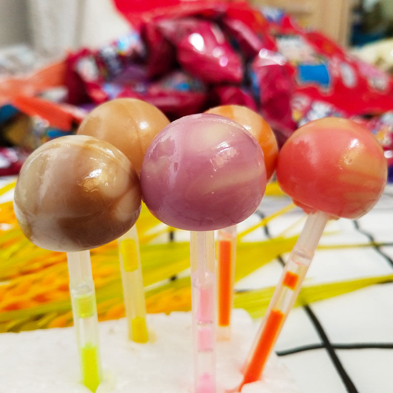 【百亿补贴】发光棒荧光棒棒糖 夜光棒糖 夜店酒吧水果味会发光糖 5支