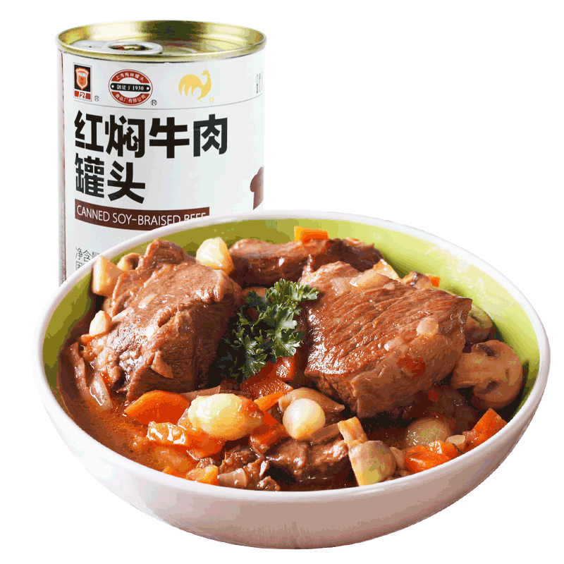 梅林(maling)上海红焖牛肉罐头400g美食品下饭菜家庭储备应急食品