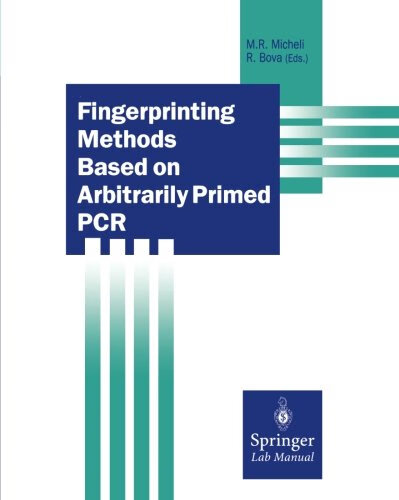 预订 fingerprinting methods based on arbitrarily primed pcr