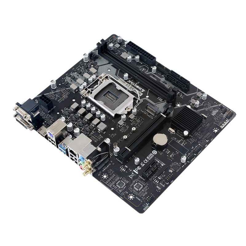 映泰(BIOSTAR)H510MX/E主板带WIFI网卡支持CPU 11400F/10400F/G6400（Intel H510/LGA 1200）