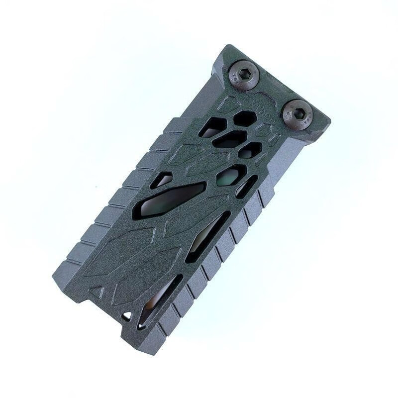 尼龙战术握把rvg afg td pk6拇指 骑士 鸭嘴前握20mm轨玩具枪配件 蟒