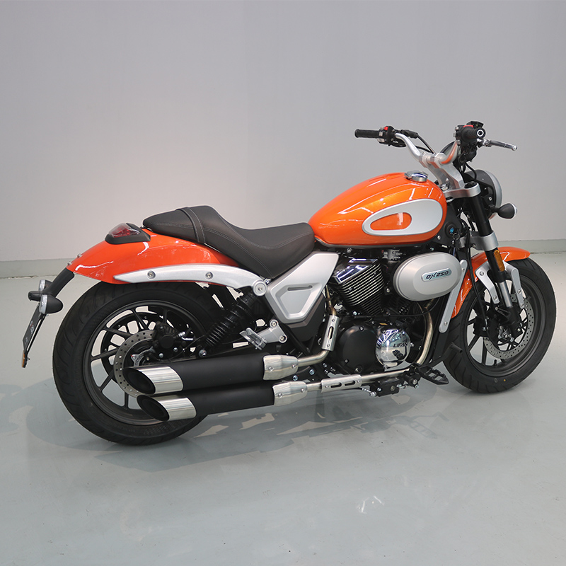 仁民 爵士捷dx250摩托车v型双缸机车太子巡航可上牌复古美式重机车