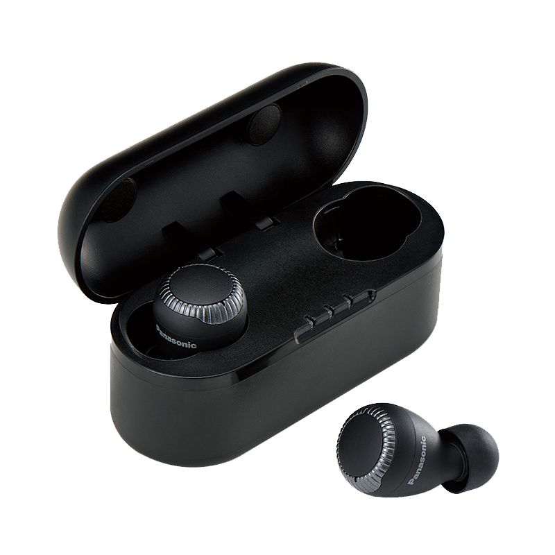 松下（Panasonic）S300W真无线蓝牙耳机入耳式耳机 IPX4防水防汗运动跑步耳机 苹果12华为小米手机 可用 黑色