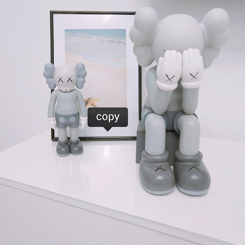 kawst公仔摆件 mand kaws潮牌公仔组合模型玩偶玩具摆件潮流桌面模型
