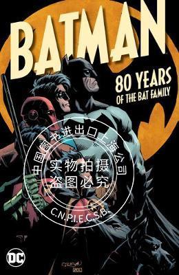 现货 蝙蝠侠 蝙蝠家族80周年 DC漫画 英文原版 Batman: 80 Years of