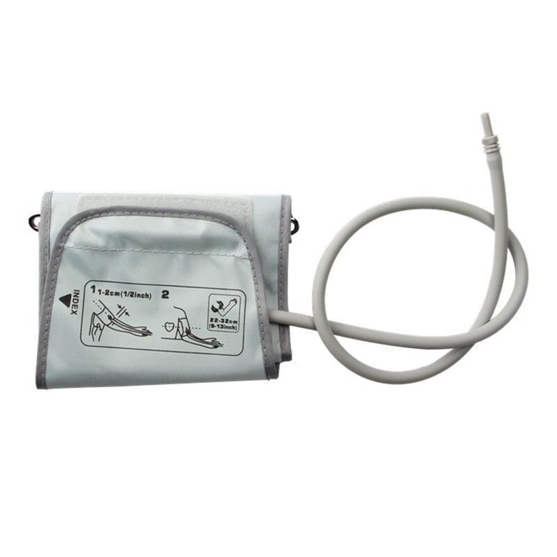 九安电子血压计袖带血压机计配件袖臂带高精度医生用臂式家用高血压测量仪医用级臂绑带KD5918D558 黑色标准臂围袖带（22-32臂围）