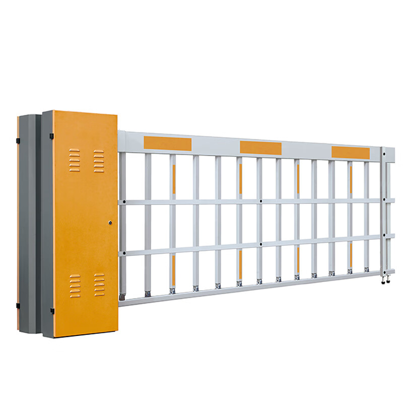 denilco停车场道闸栏杆 车辆道闸 广告道闸一体机自动车牌识别收费