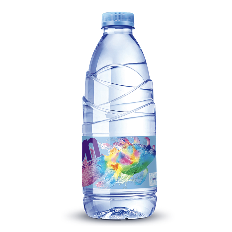 景田 饮用纯净水 560ml*24瓶 整箱装 会议办公用水 家庭健康饮用水